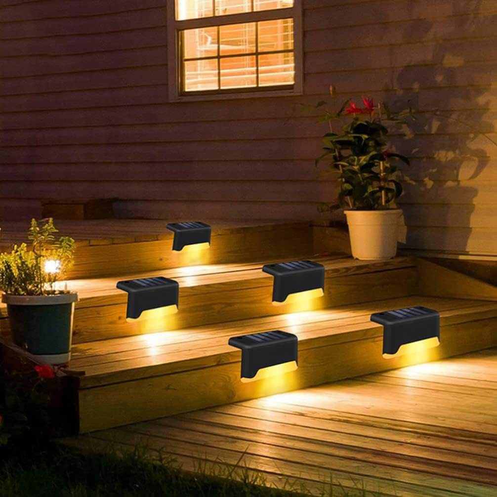 ✨ Solar Glow Pathway & Deck Lights - Easy Install, Energy Saving 🌞