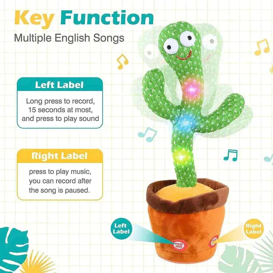 🌵 HappyBuddy™️: The Dancing &amp; Talking Cactus Toy 🎉