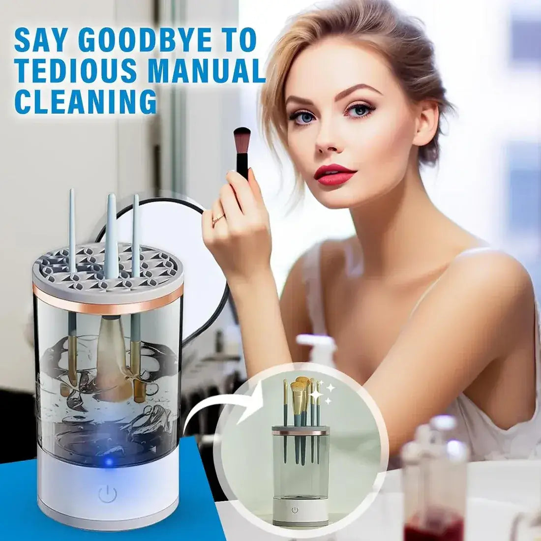 ✨ ProClean Electric Makeup Brush Washer✨