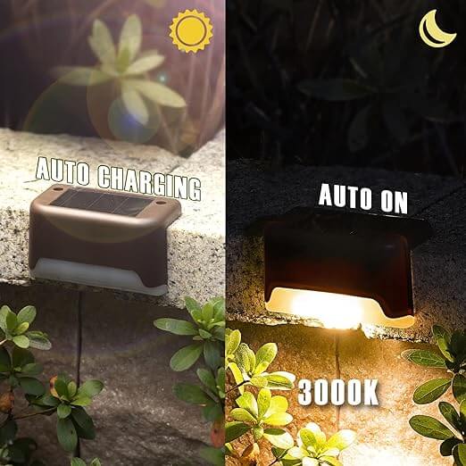 ✨ Solar Glow Pathway & Deck Lights - Easy Install, Energy Saving 🌞