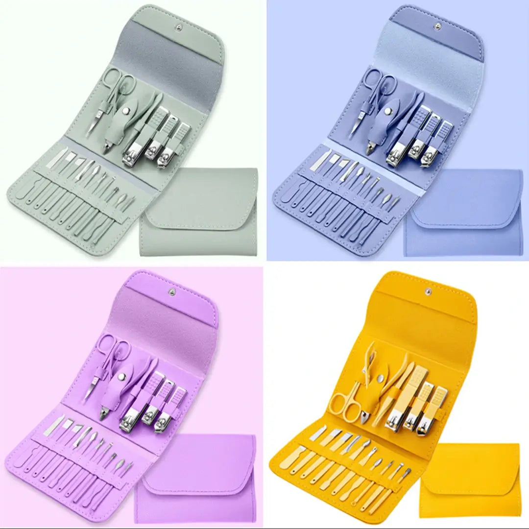 Premium 16-Piece Manicure & Pedicure Kit ✨