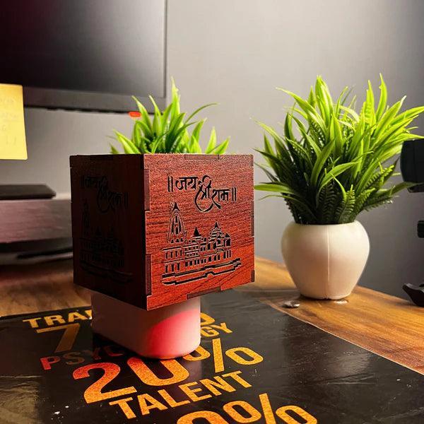 Divine Glow™: Temple-Inspired Aroma Diffuser & Night Lamp