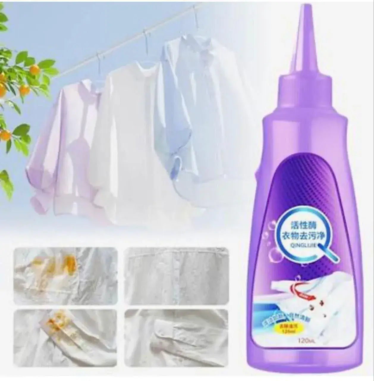 🧼 Magic Stain Remover – Your Instant Solution for Stubborn Stains! 🧺✨