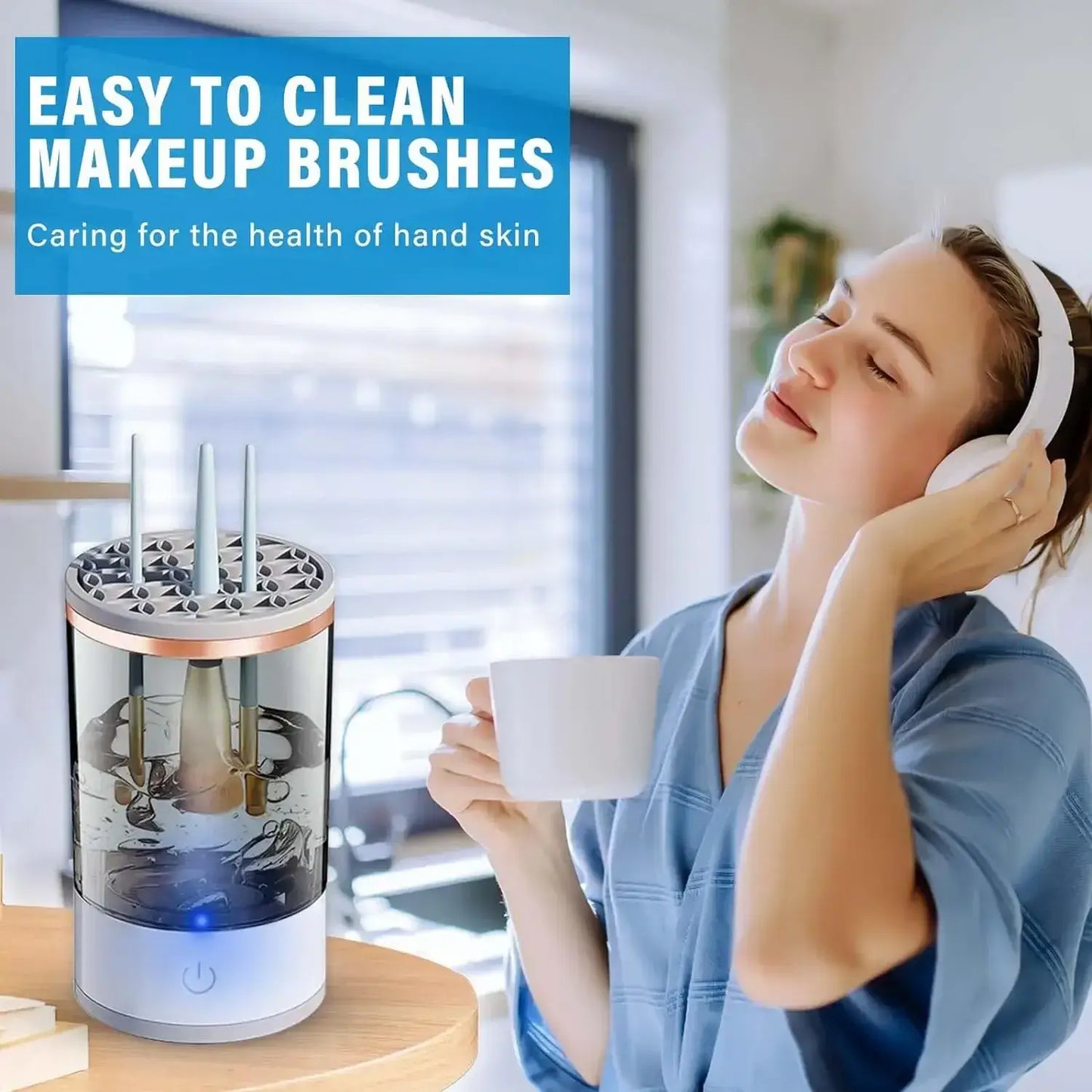 ✨ ProClean Electric Makeup Brush Washer✨