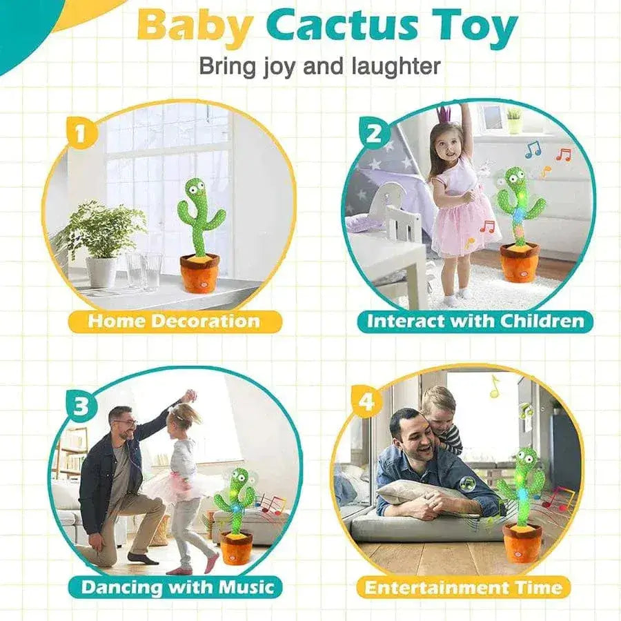 🌵 HappyBuddy™️: The Dancing &amp; Talking Cactus Toy 🎉