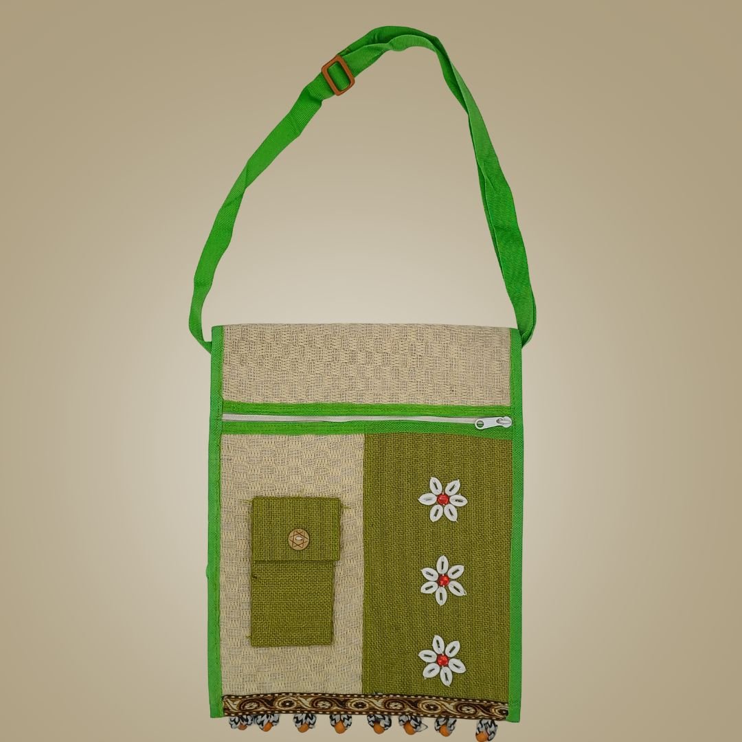 Green Harmony Sling Bag - Modzest