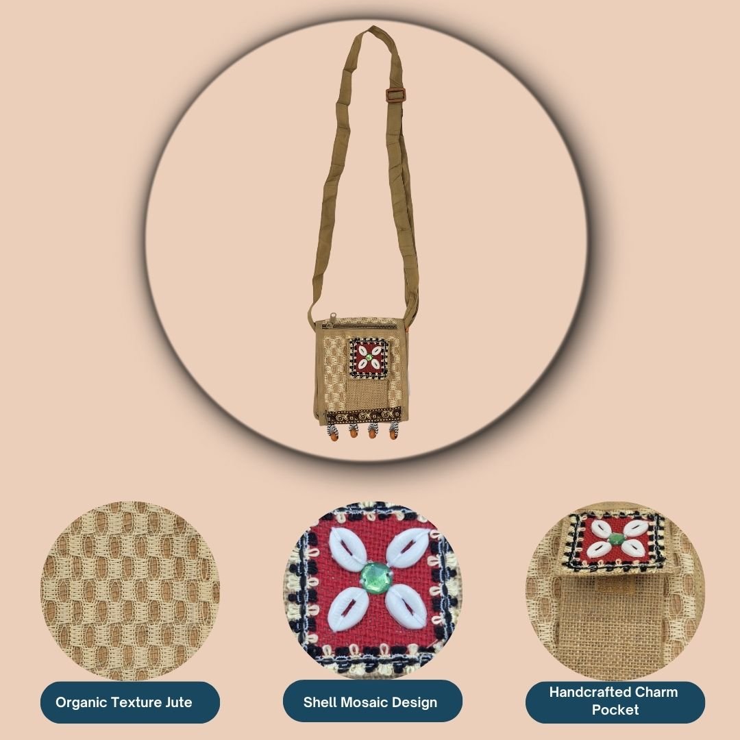 Jute Sling Bag - Modzest