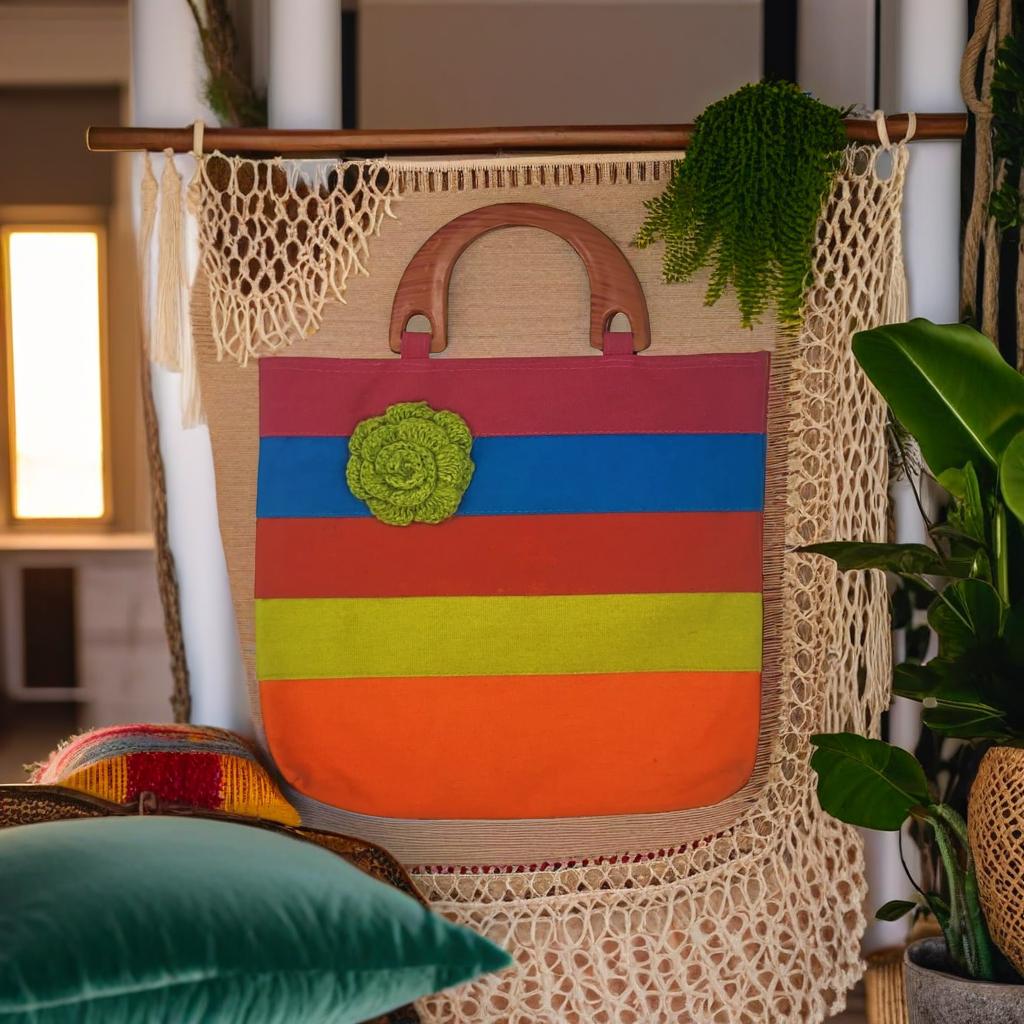 Rainbow Fiesta Handbag - Modzest