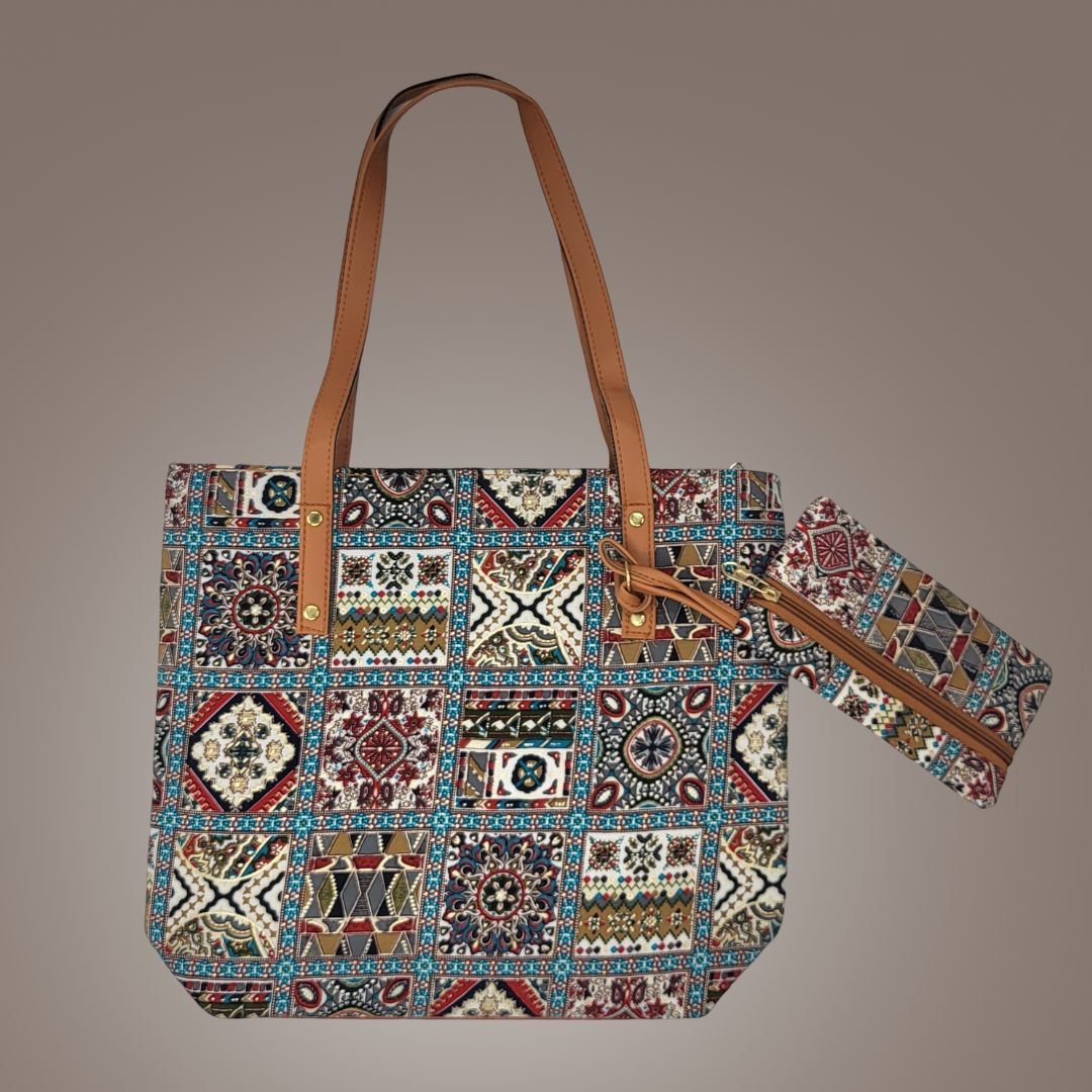 Stylish Women's Multicolour Handbag - Modzest